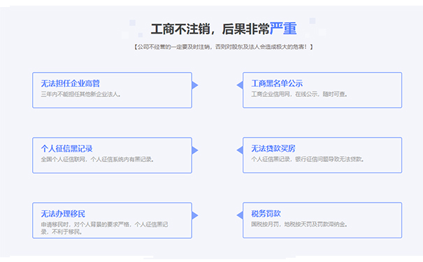 惠濟區注銷商貿公司不注銷危害